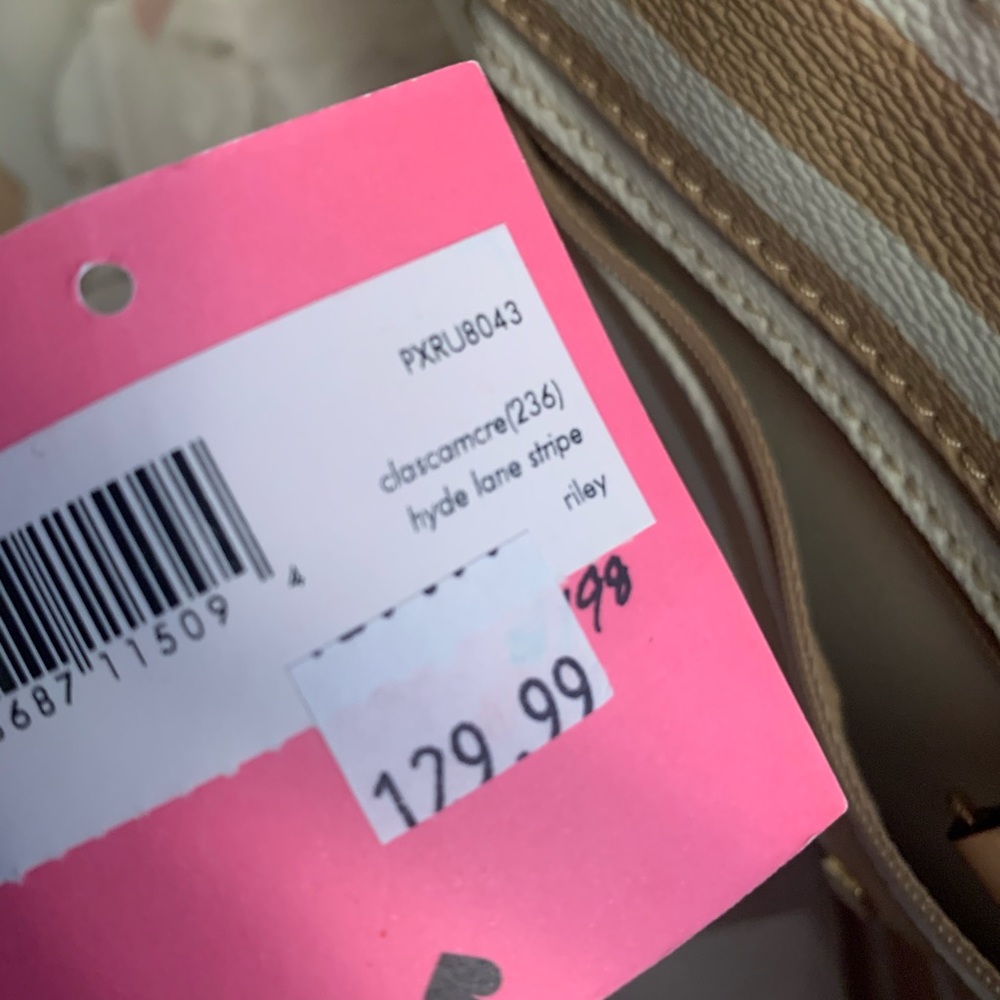 🔴 SALE Hyde lane stripe Kate spade tote Riley - Picture 5 of 8